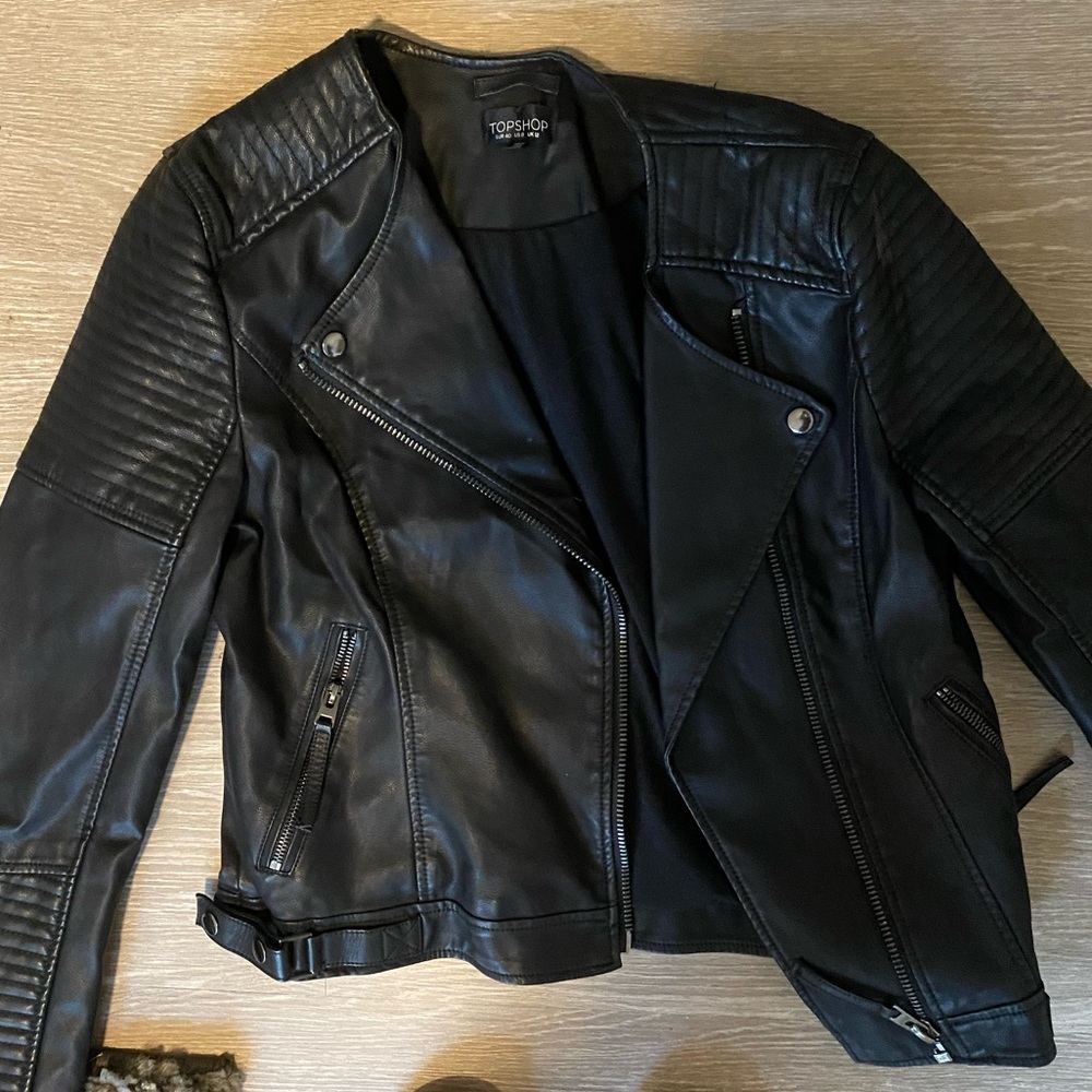 Topshop Leather Jacket